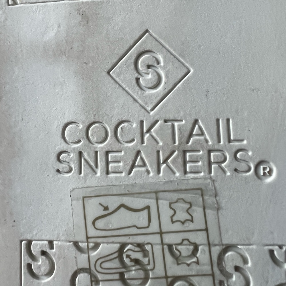 Cocktail Sneakers The Outsider in Blush Size 10 - Picture 8 of 10
